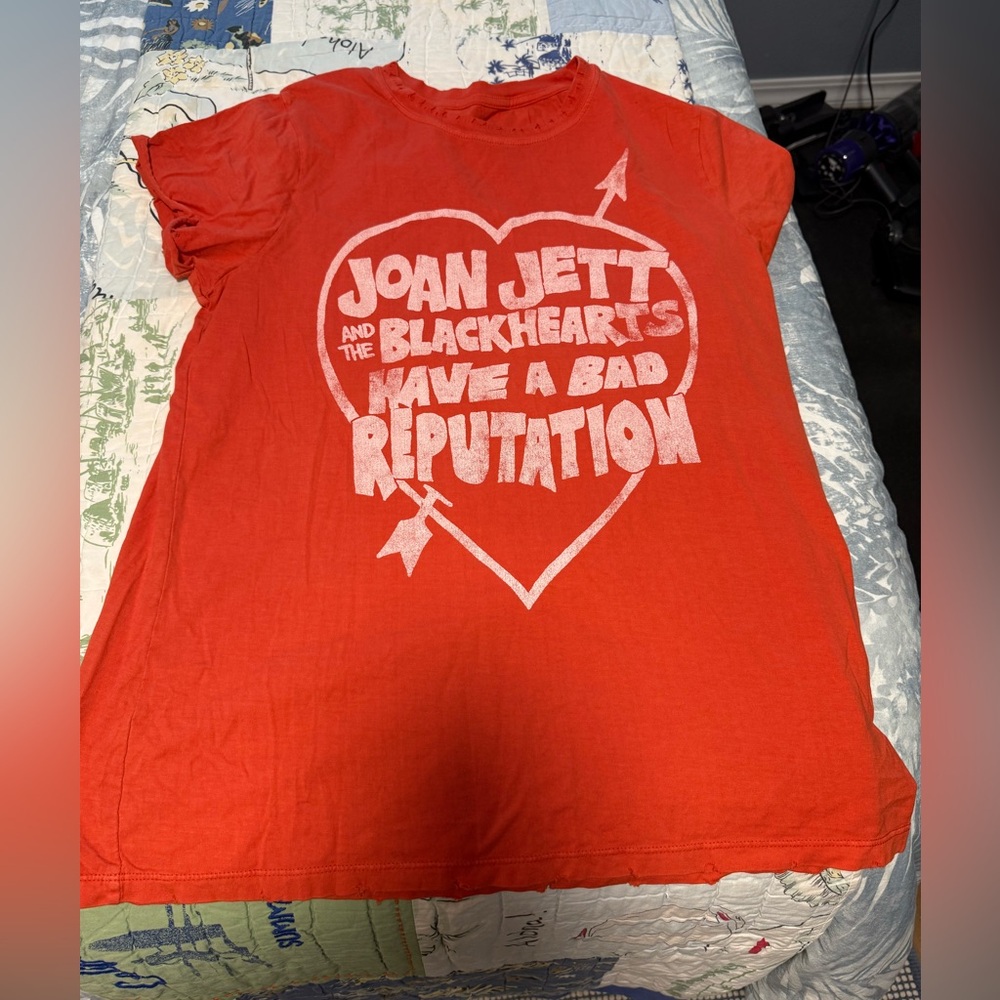 Recycled Karma Red Graphic Tee NWOT